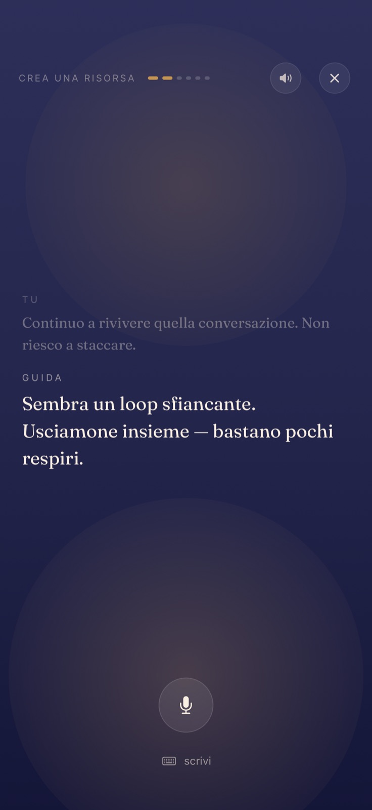 Racconta cosa ti passa per la testa · Nook