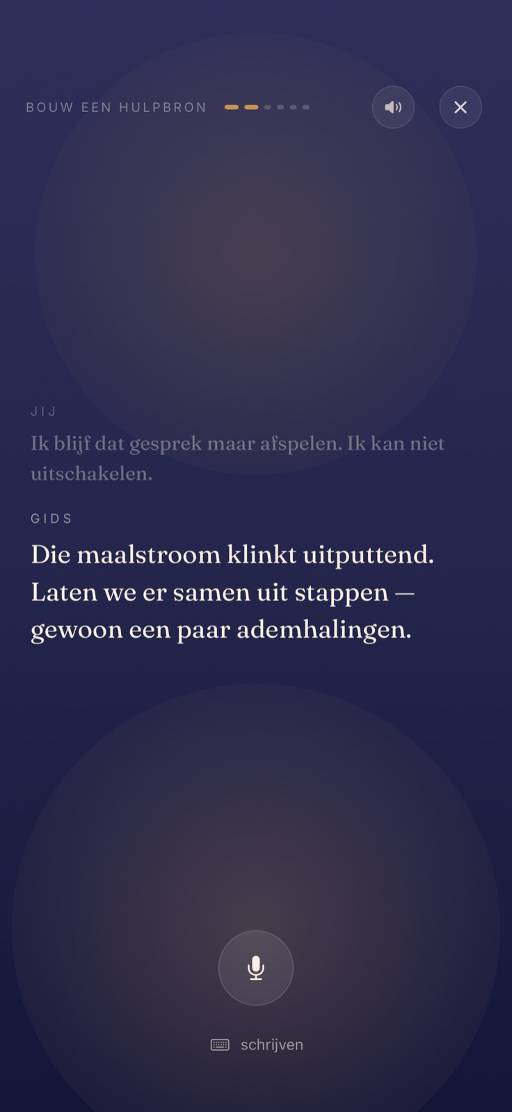 Vertel wat je bezighoudt · Nook