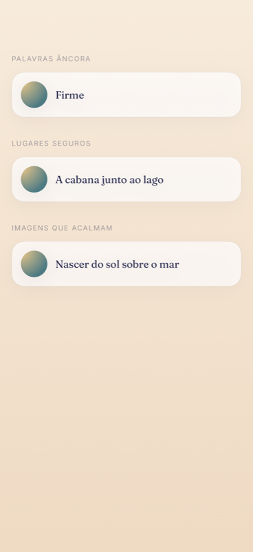 Recursos pessoais salvos no Nook